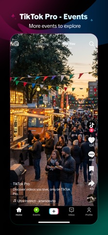 Скриншот TikTok Pro - Events 5